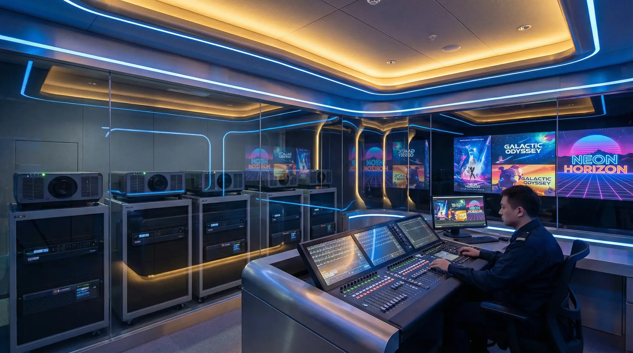 四虎影院先进放映设备 - 茄子视频 放映技术